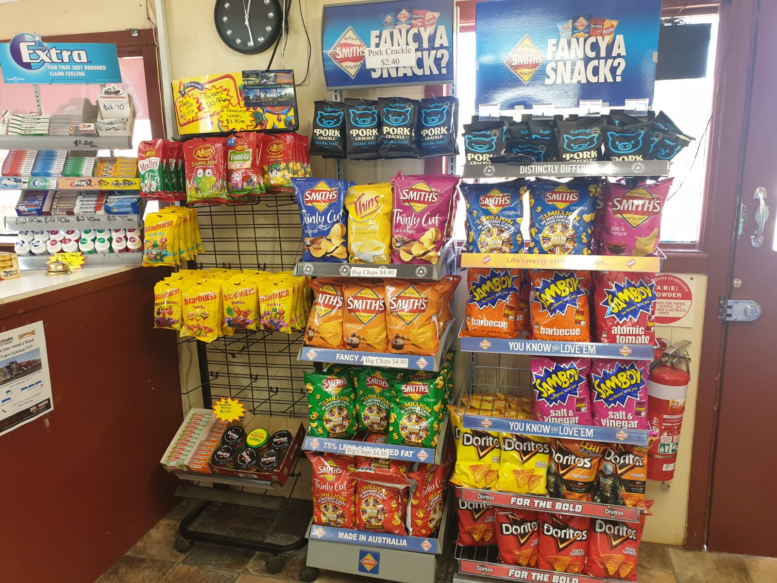 Comfortable cabin interior