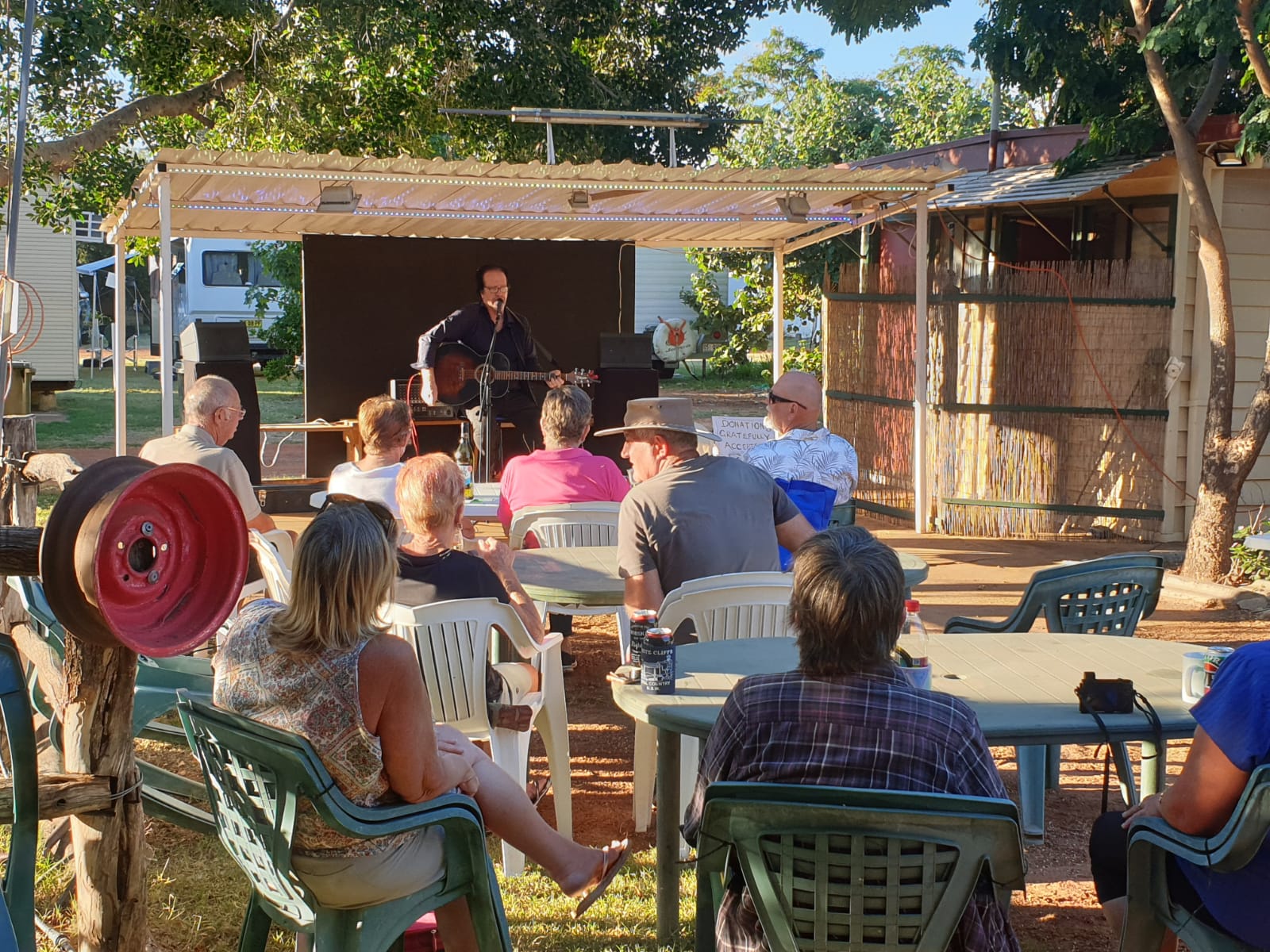 Peaceful country surroundings